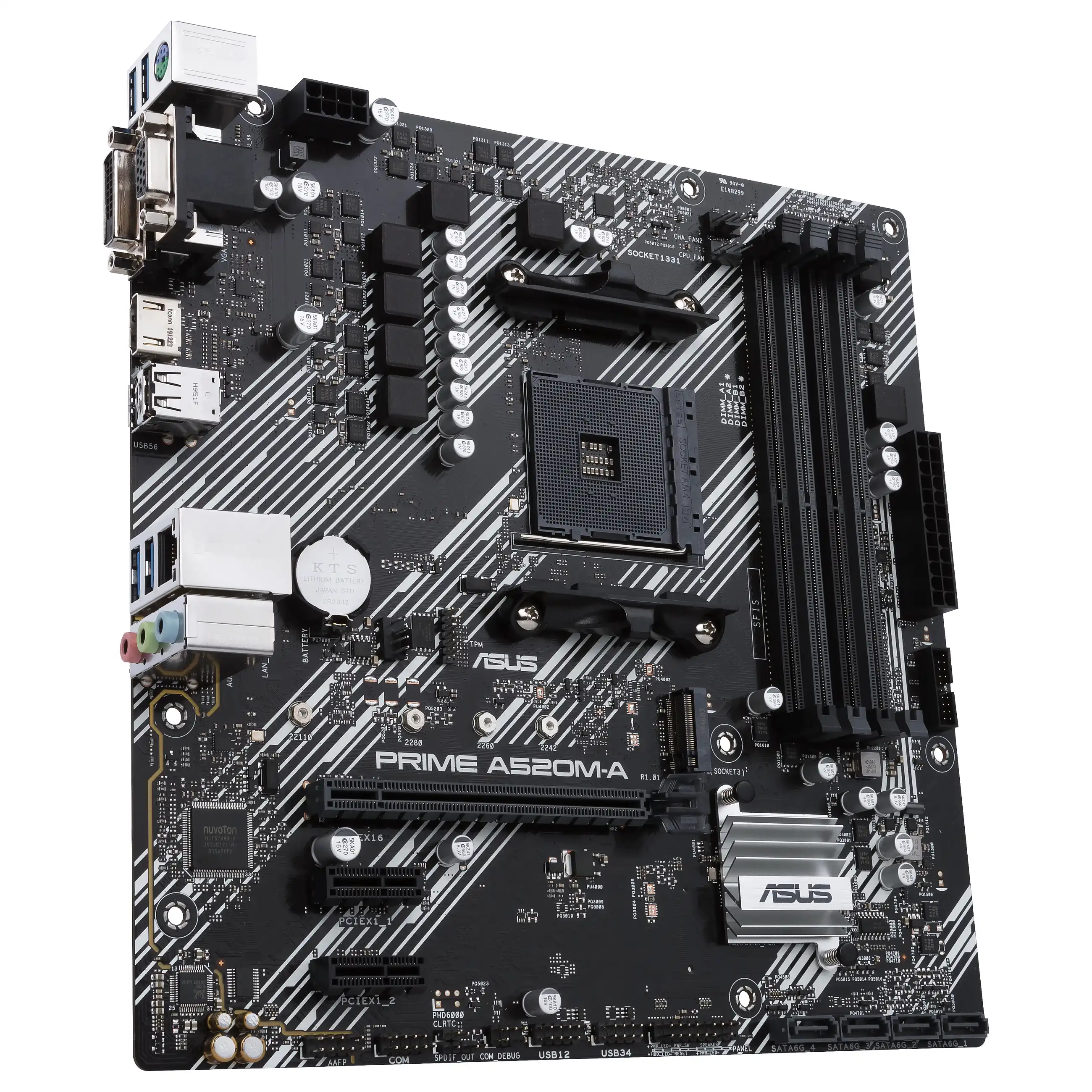 ASUS PRIME A520M A II CSM AMD A520 Sockel AM4 micro ATX PC-Zubehoer