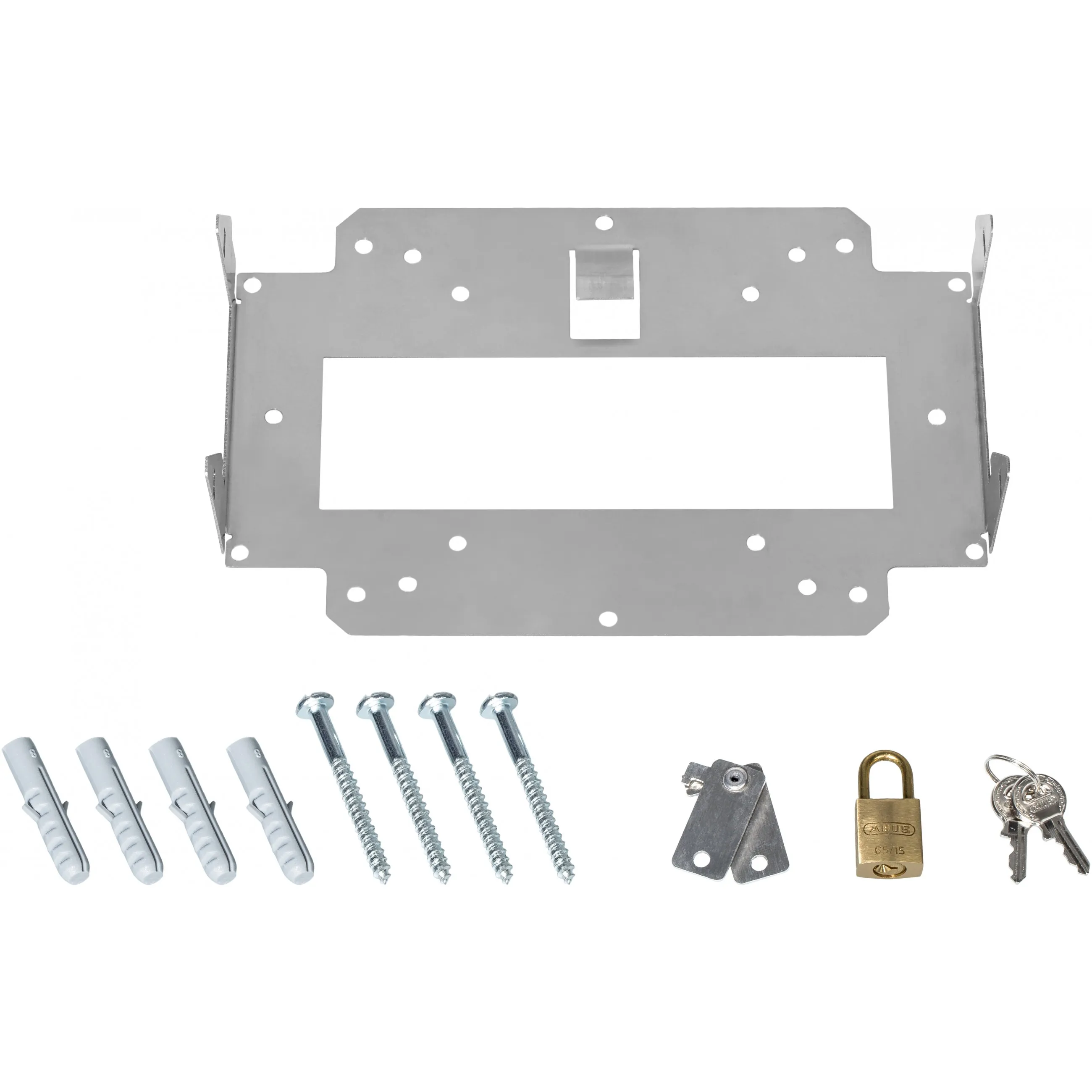 LANCOM Wall Mount   Lock  LN  Bulk 10  Wandhalterung mit Vorhaengeschloessern Netzwerk-Zubehoer