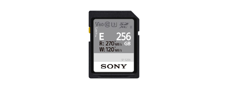 Sony card  xc e series 256gb uhs ii class 10 u3 v60 Speichermedien