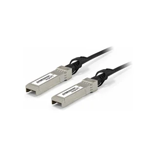 LevelOne DAC 0105 InfiniBand Glasfaserkabel 5 m SFP  Schwarz  Edelstahl Netzwerk-Kabel