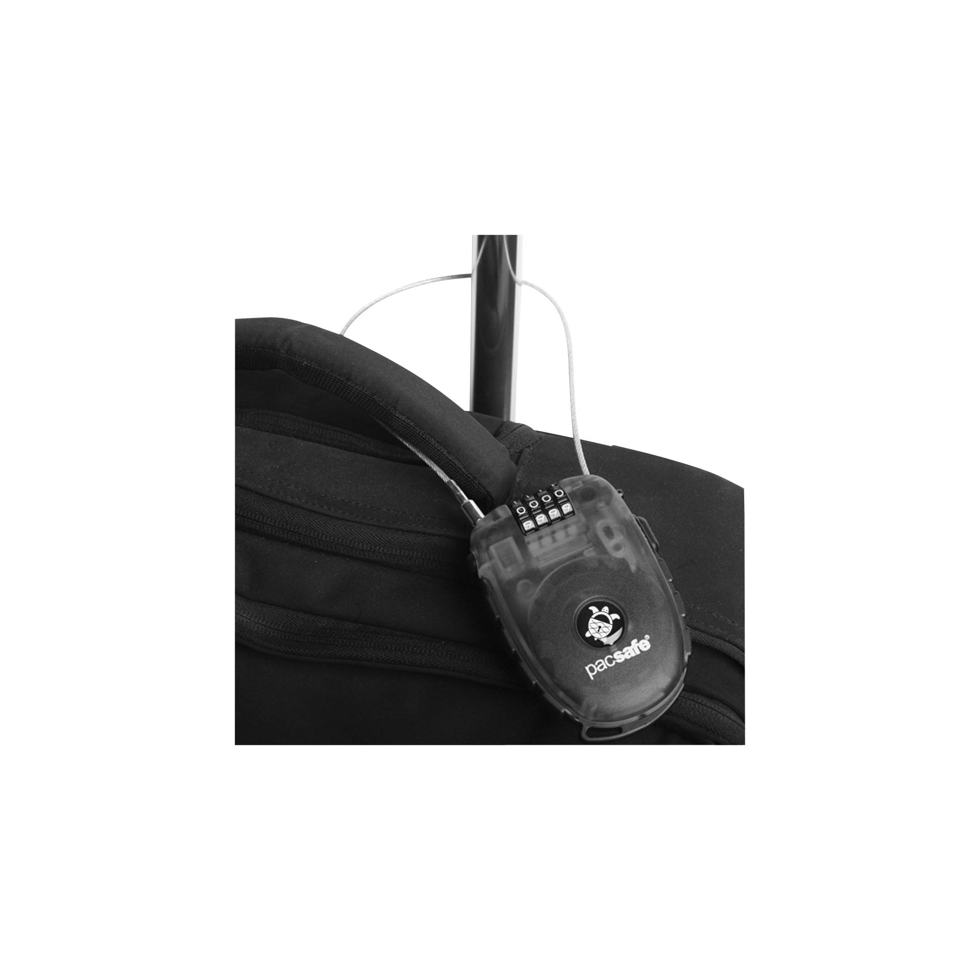 Pacsafe Retractasafe 250 Kabel Zahlenschloss Taschen & Rucksaecke