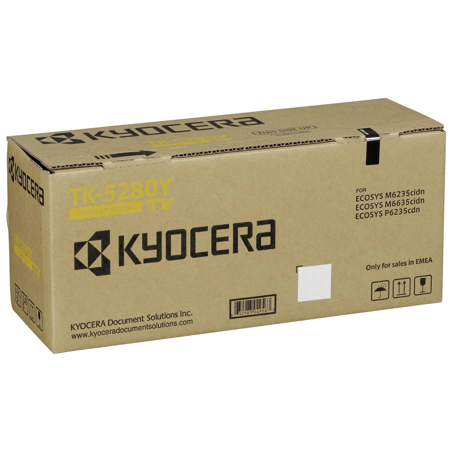 Kyocera Toner TK 5280Y Gelb bis zu 11 000 Seiten gem  ISO IEC 19798 Drucker & Scanner