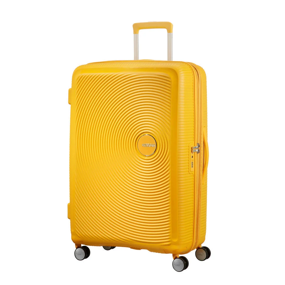 AMERICAN TOURISTER 4 Rollen Trolley Soundbox  77cm  golden yellow Taschen & Rucksaecke