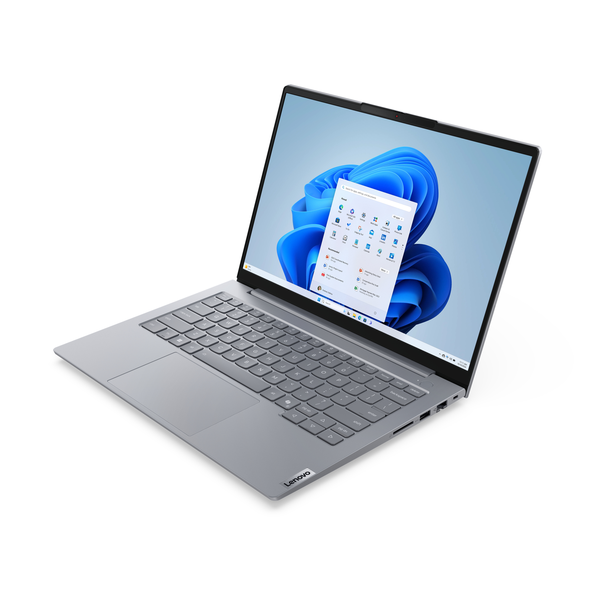 Lenovo ThinkBook 14 G8 IAL Intel Core Ultra 5 225U Laptop 35 6 cm  14   WUXGA 32 GB DDR5 SDRAM 512 GB SSD Wi Fi 6E  802 11ax  Windows 11 Pro Deutsch Grau Notebooks & E-Book Reader