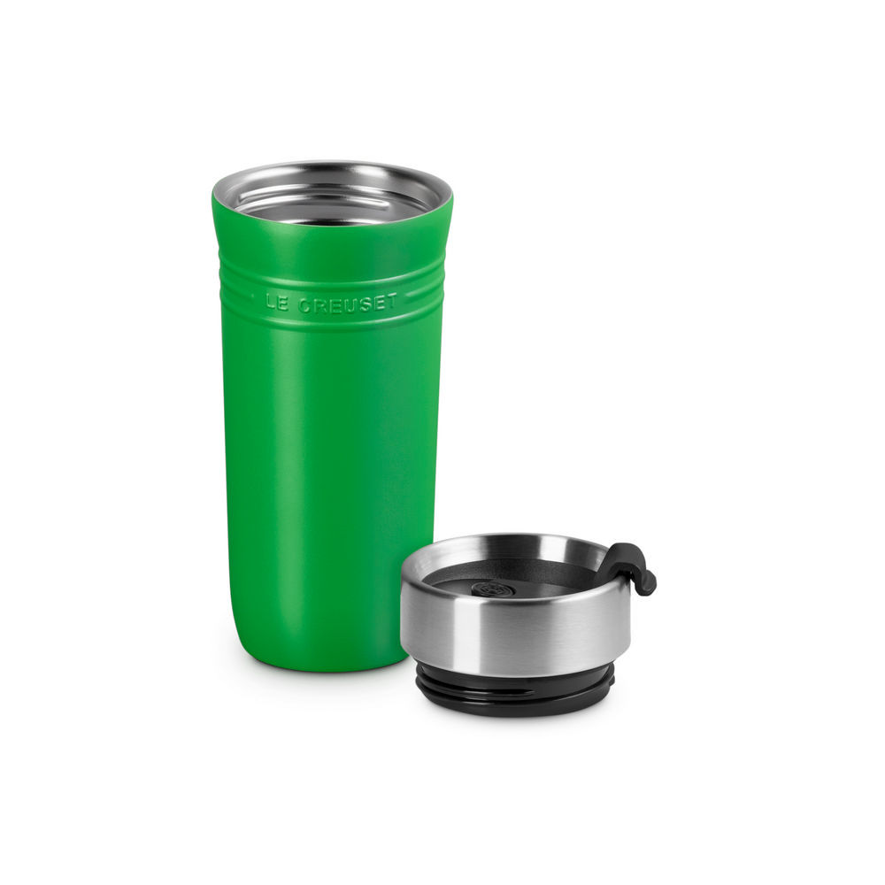 Le Creuset Thermobecher On The Go  350ml  Bamboo Green Besteck & Aufbewahrung