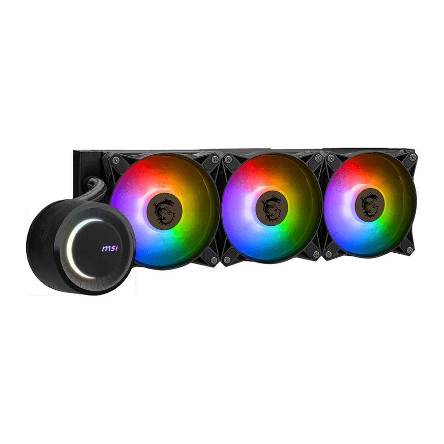MSI MAG CORELIQUID E360 Computerkuehlsystem Hauptplatine  Prozessor Fluessigkeitskuehlung 12 cm Schwarz PC-Zubehoer