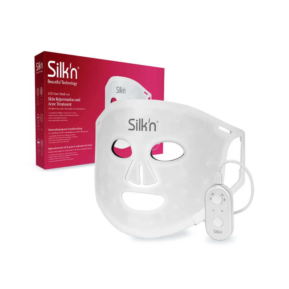SILK N LED Lichttherapiegeraet Gesichtsmaske Koerperpflege