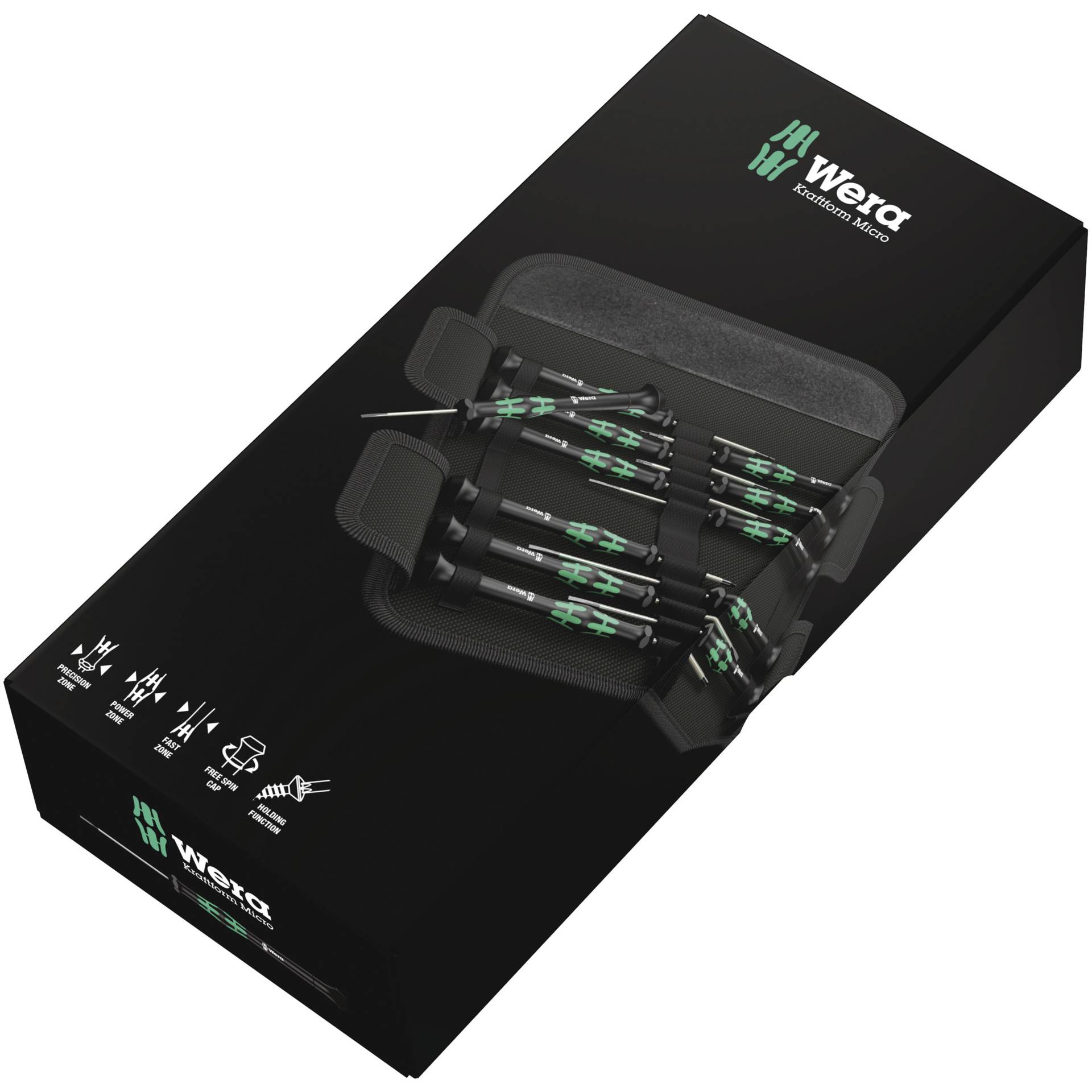 Wera Kraftform Micro Set Schraubendrehersatz 12 tlg  Schraubendreher & Zangen