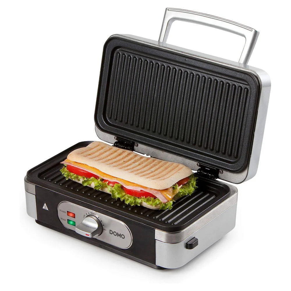 DOMO 3 in 1 Sandwichtoaster DO9136C Kuechenkleingeraete