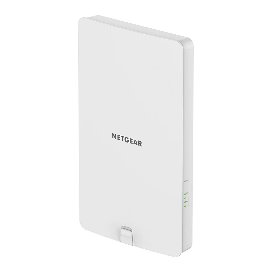 NETGEAR Insight Cloud Managed WiFi 6 AX1800 Dual Band Outdoor Access Point  WAX610Y  1800 Mbit s Weiss Power over Ethernet  PoE  Access Points
