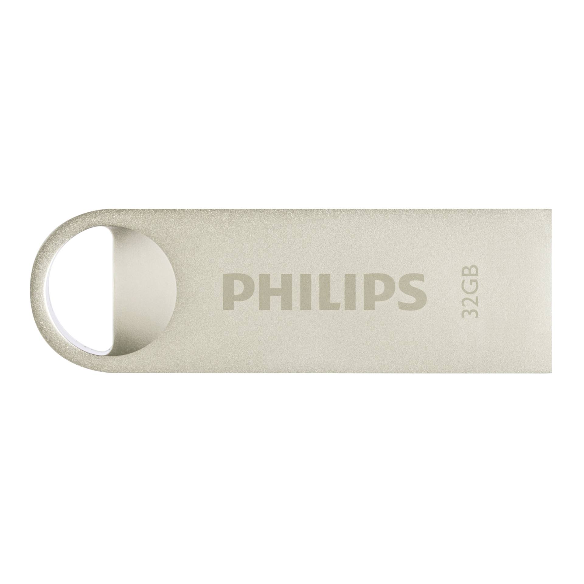 Philips FM32FD160B USB Stick 32 GB USB Typ A 2 0 Grau Speichermedien