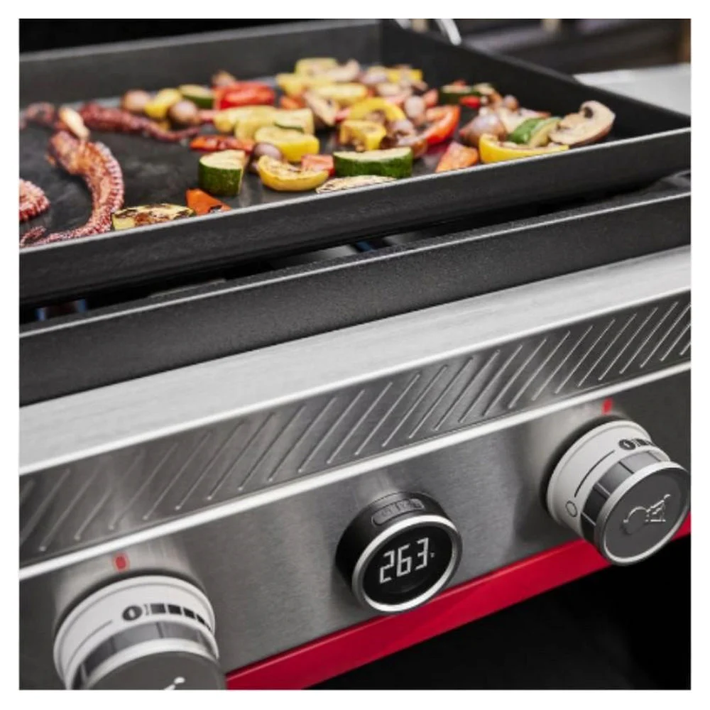 Weber Gasgrill Slate GPD  76cm Premium Plancha  black Grills