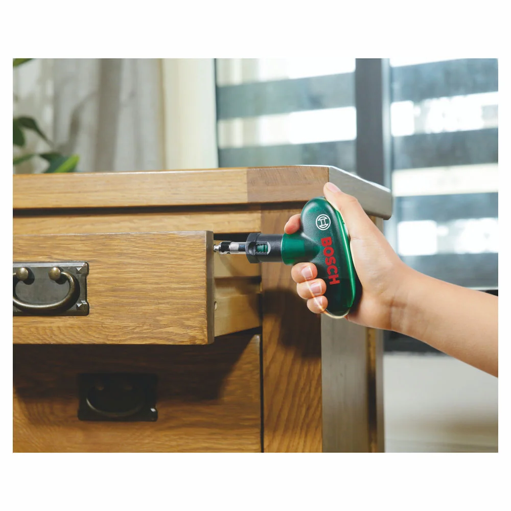 Bosch Schrauberbit Set Promoline Pocket 10 tlg   gruen Bohrer & Schrauber