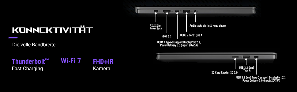 ASUS ROG Zephyrus G14 R9 HX 370 32 2 5070Ti GA403WR QS124W W11H Notebooks & Tablets