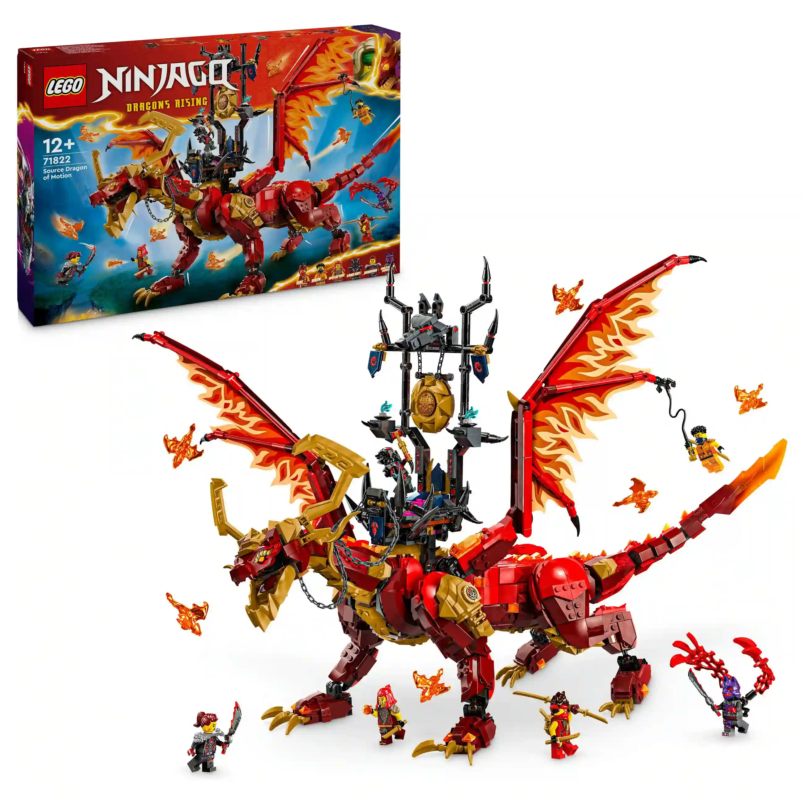 LEGO 71822 Ninjago Quelldrache der Bewegung Spielwaren