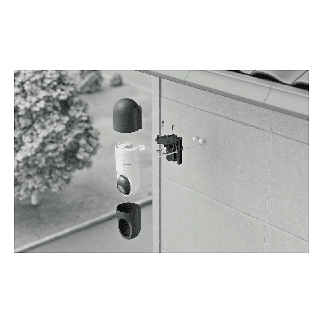 Ubiquiti UniFi FlexCam WLAN Ueberwachungskamera   4MP   PoE   Schwarz Ueberwachungskameras