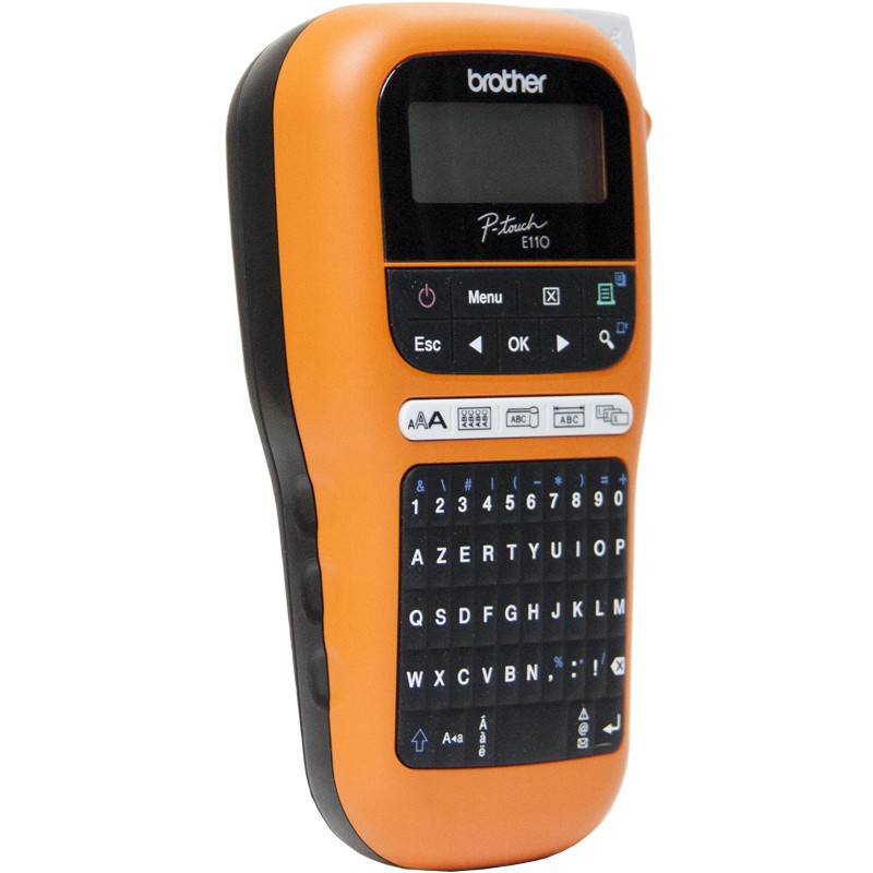 Brother P Touch PT E110VP Beschriftungsgeraet 3 5 6 9 12 mm Value Pack Drucker & Scanner