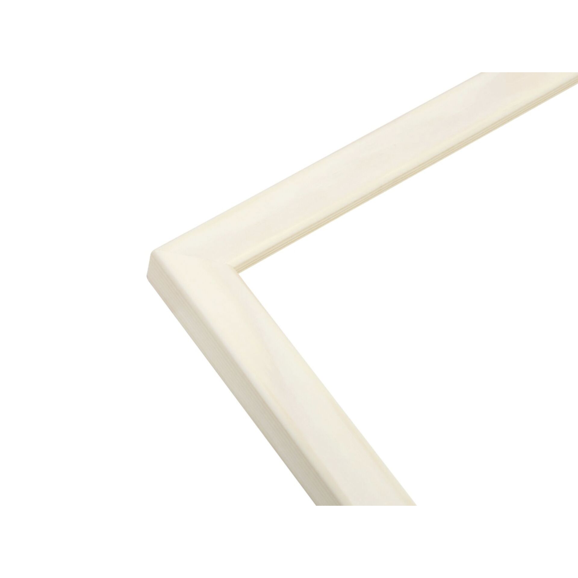Deknudt S41JL1 DIN A3 29 7x42 Holz weiss  schmale Leiste Bilderrahmen
