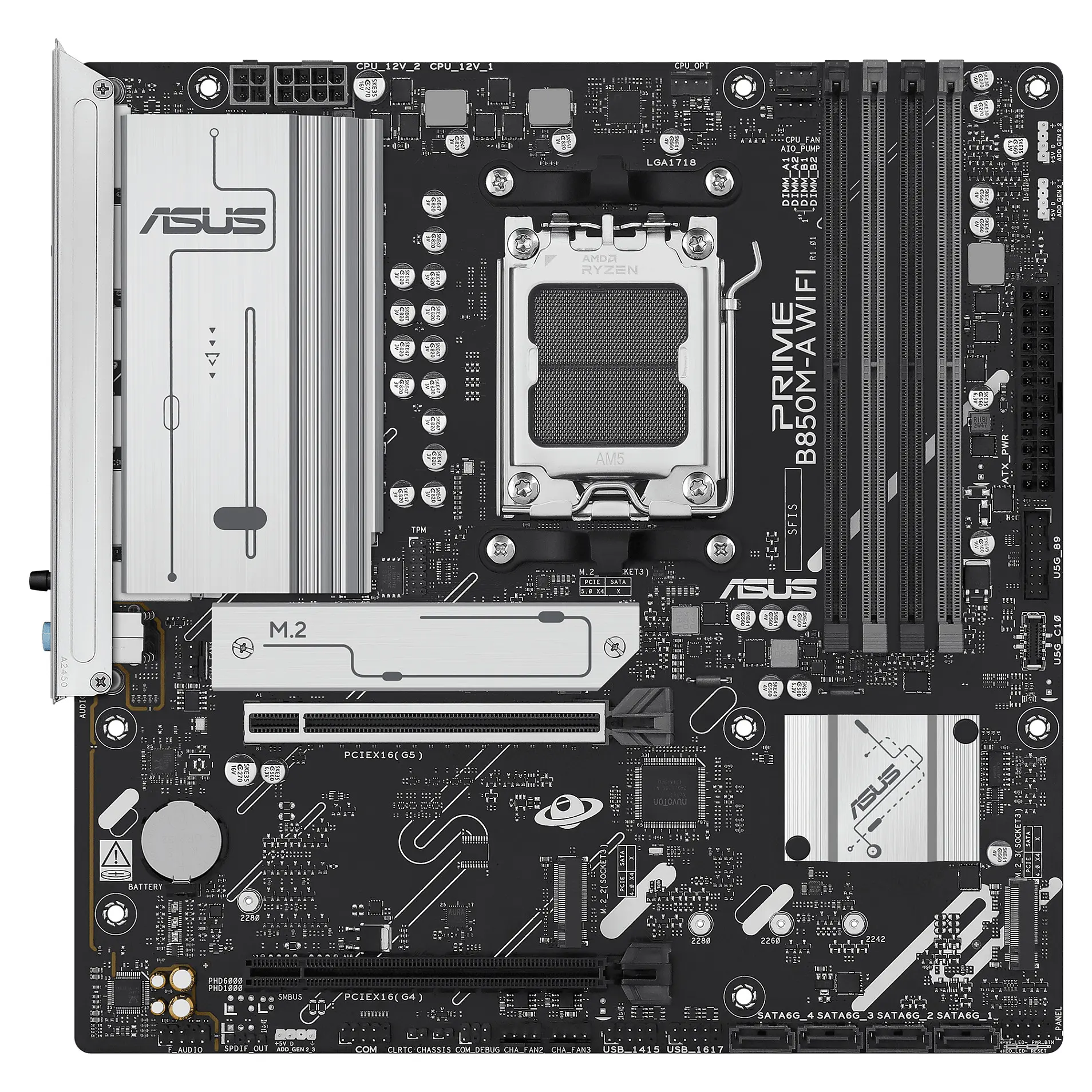 ASUS PRIME B850M A WIFI AMD B850 Sockel AM5 micro ATX PC-Zubehoer