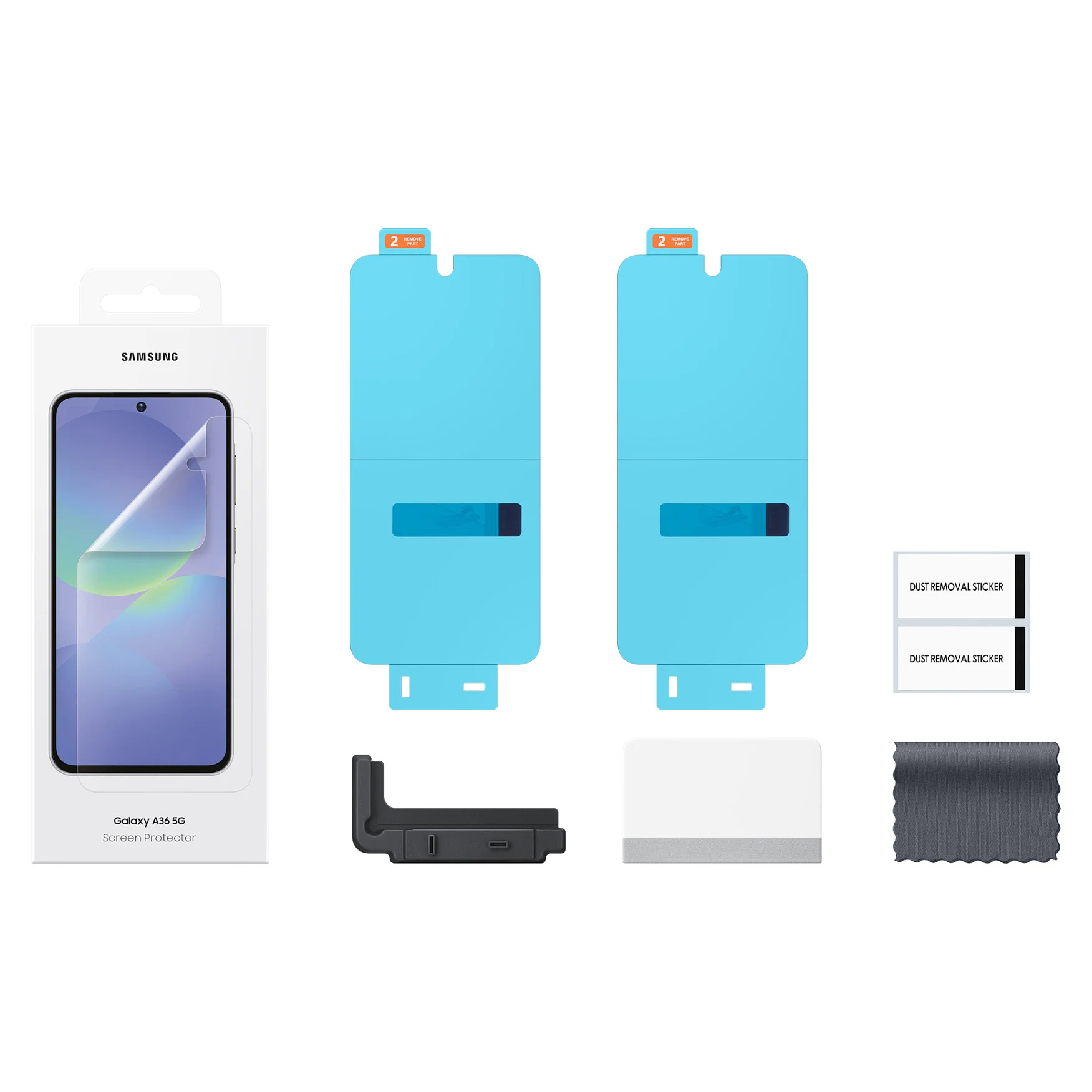 Samsung Screen Protector fuer das Galaxy A36 5G Notebook & Tablet Zubehoer