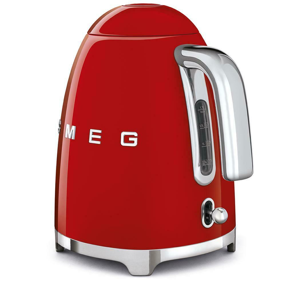 SMEG klf03rdeu wasserkocher rot Kuechenkleingeraete