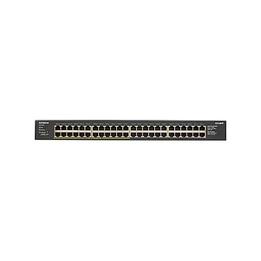 NETGEAR GS348PP Unmanaged Gigabit Ethernet  10 100 1000  Power over Ethernet  PoE  Schwarz Switches