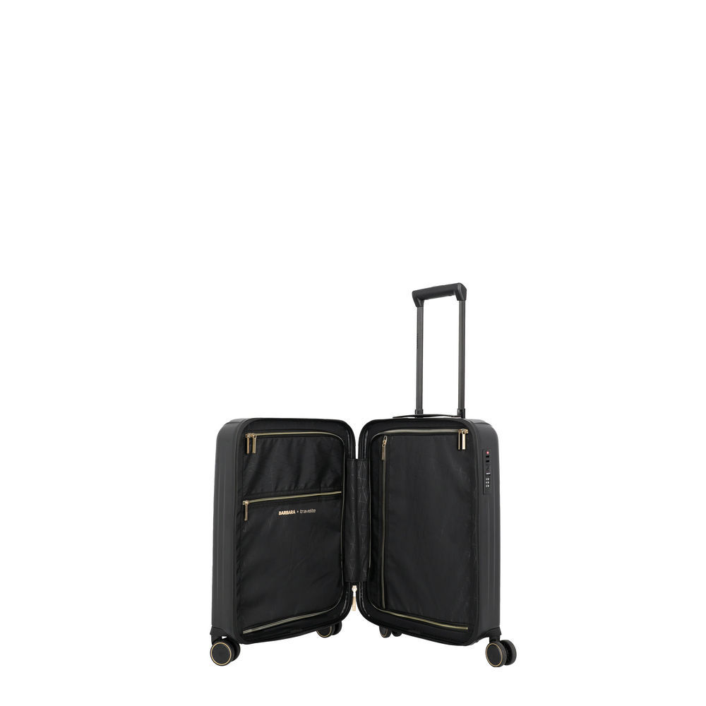 TRAVELITE 4 Rollen Bordtrolley Barbara Novelty  55cm  Black Taschen & Rucksaecke