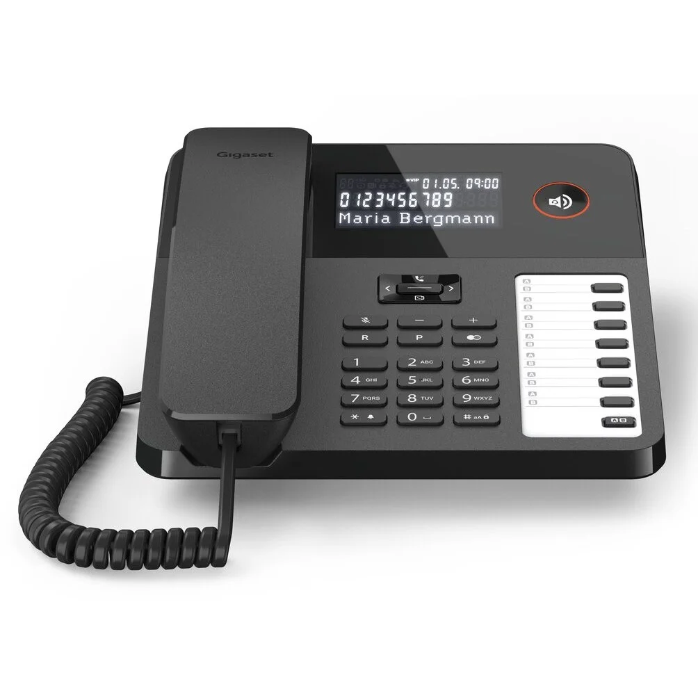 Gigaset Desk 600 schwarz int  Netzwerk