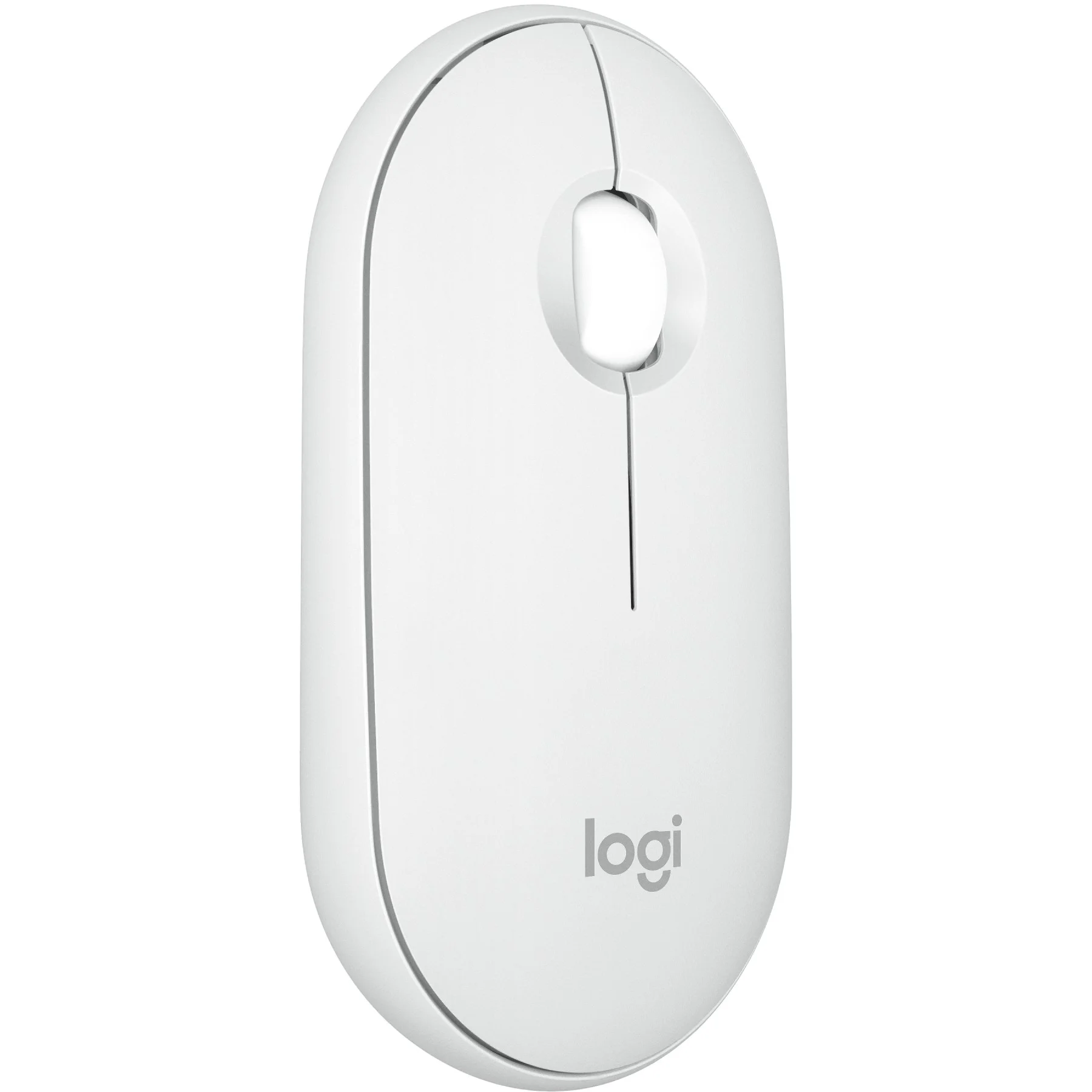 Logitech Pebble Mouse 2 M350s Bluetooth White Tastaturen & Maeuse