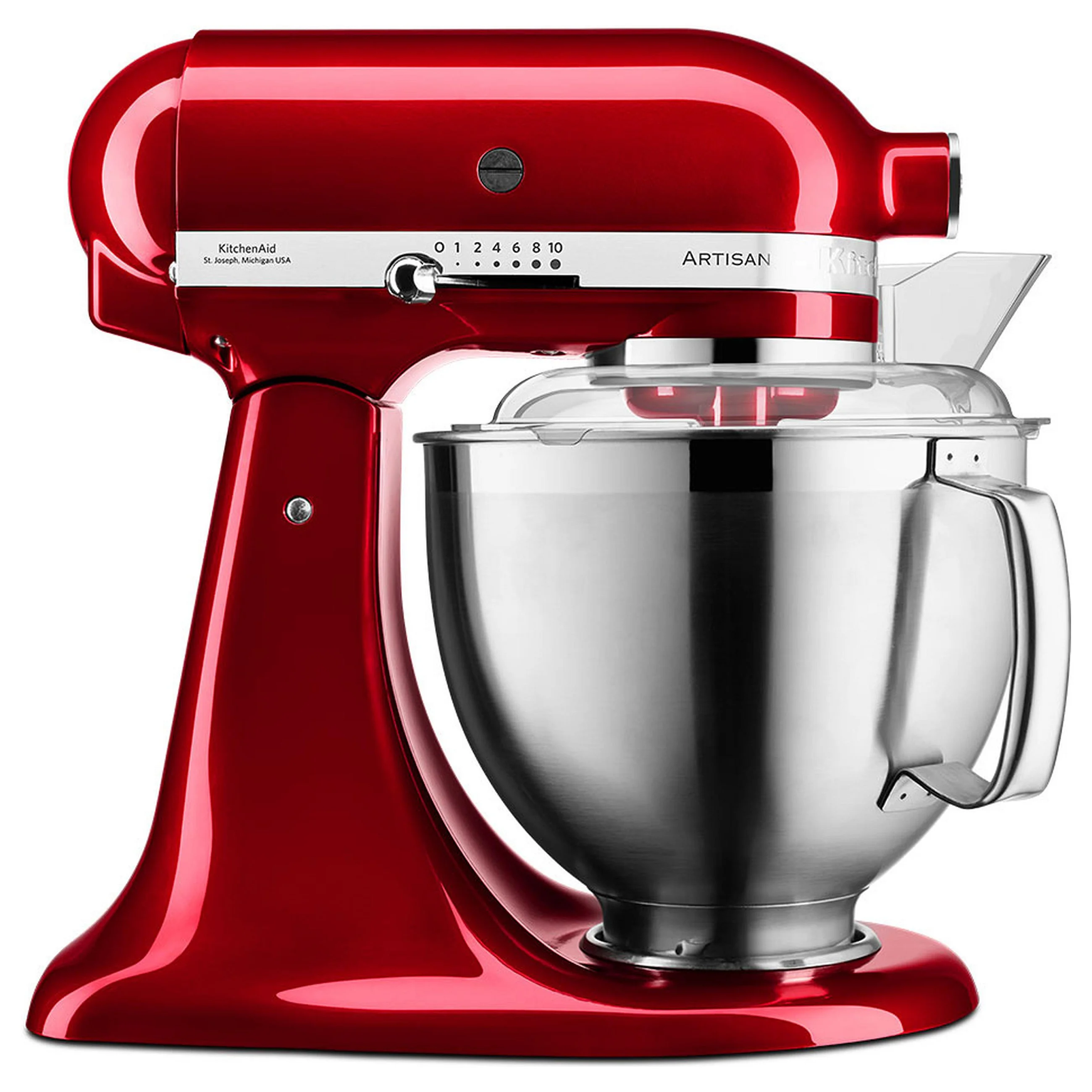 KitchenAid Artisan 5KSM185PSECA Liebesapfel rot Kuechenmaschinen