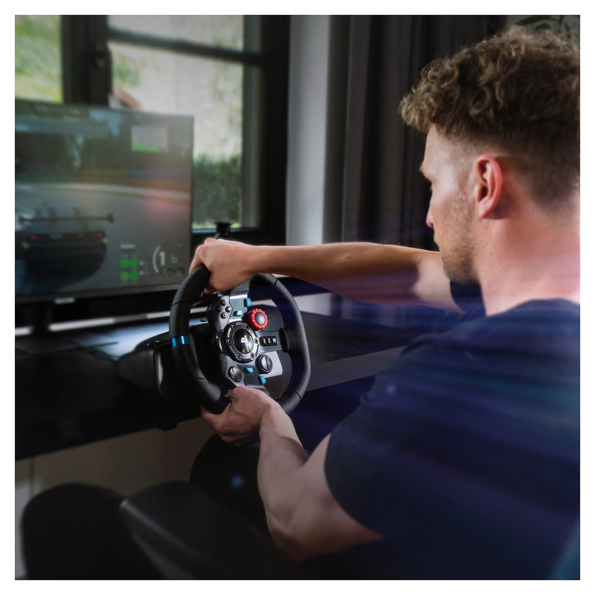 Logitech G29 Driving Force   Lenkrad  und Pedale Set   kabelgebunden Zubehoer Gaming