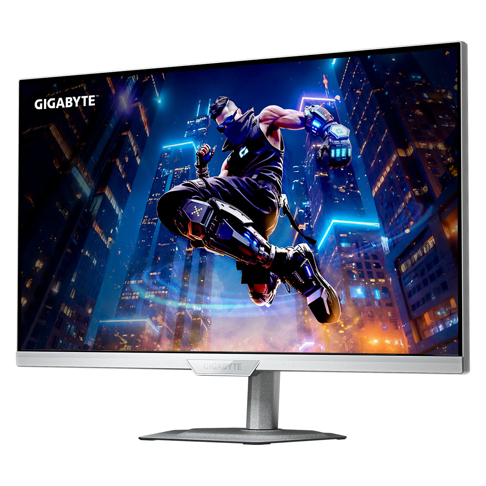 GIGABYTE M27UP ICE 27  4K UHD Gaming Monitor   Dual Modus  4K 160Hz oder FHD 320Hz   3840 x 2160  1ms  350 cd m   FreeSync Premium  DisplayHDR400  HDMI 2 1  DisplayPort 1 4 Monitore