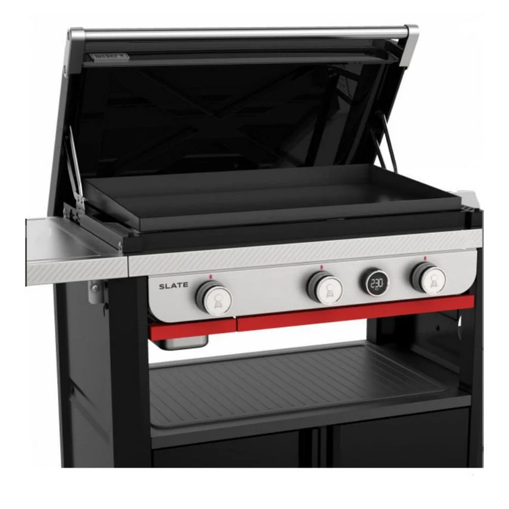Weber Gasgrill Slate GPD  76cm Premium Plancha  black Grills