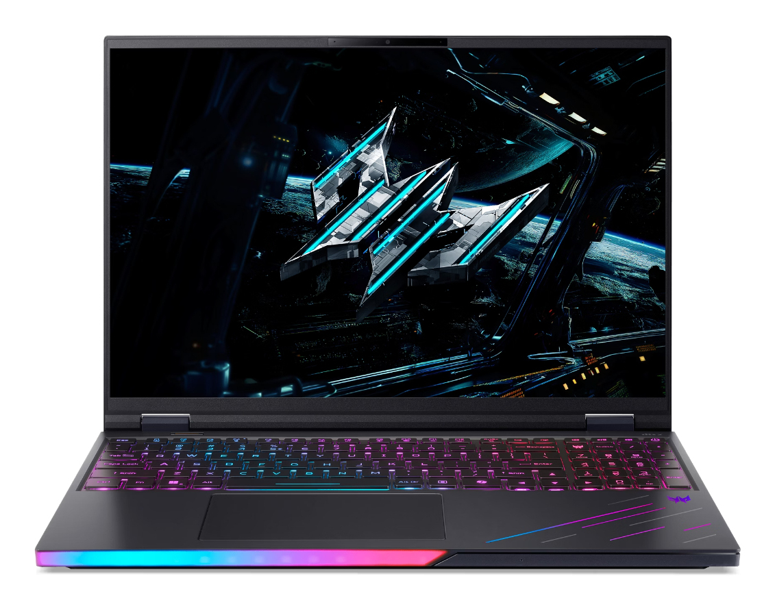 Acer Predator PH16 73 909A Intel Core Ultra 9 275HX Laptop 40 6 cm  16   WQXGA 32 GB DDR5 SDRAM 1 TB SSD NVIDIA GeForce RTX 5050 Wi Fi 7  802 11be  Windows 11 Home Deutsch Schwarz Notebooks & E-Book Reader