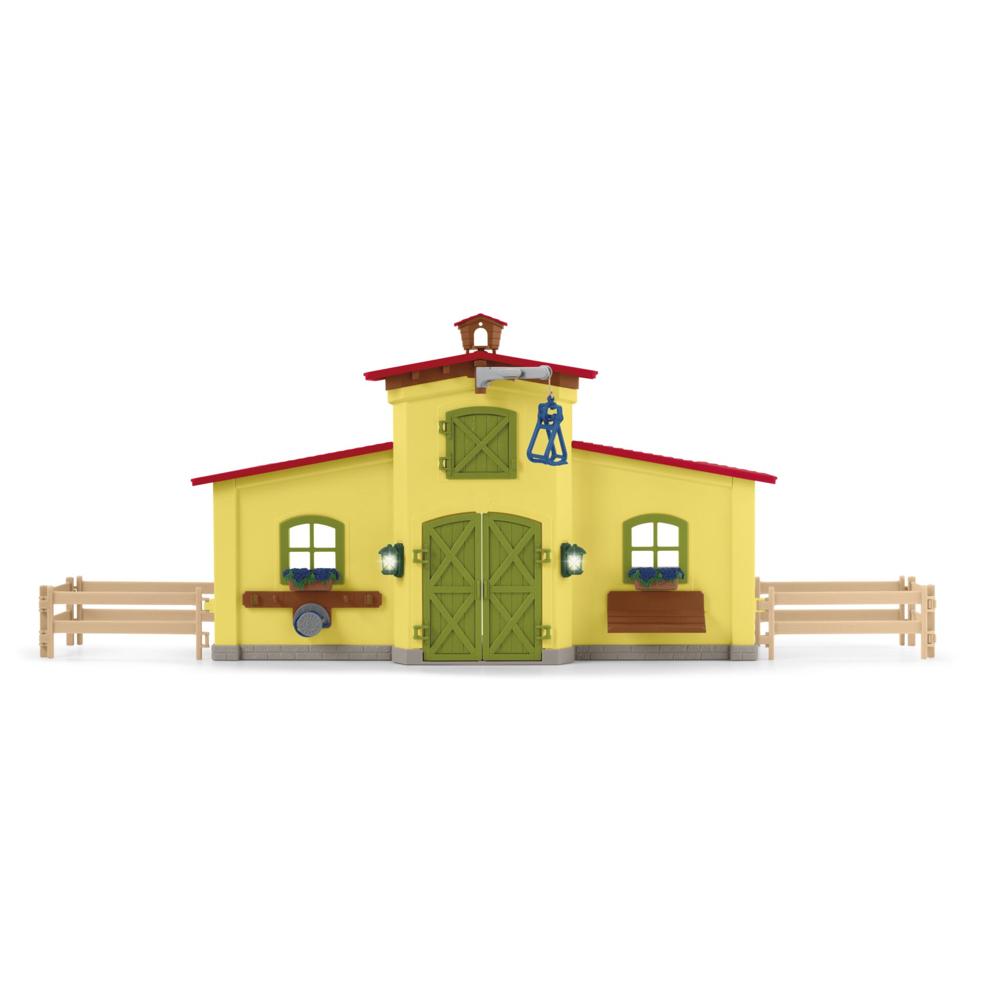 Schleich Farm World 42605 Grosser Stall m Tieren u  Zubehoer Spielfiguren