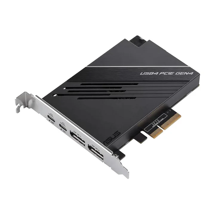 ASUS USB4 PCIe Gen4 Card Schnittstellenkarte Adapter Eingebaut DisplayPort  USB Typ C PC-Komponenten