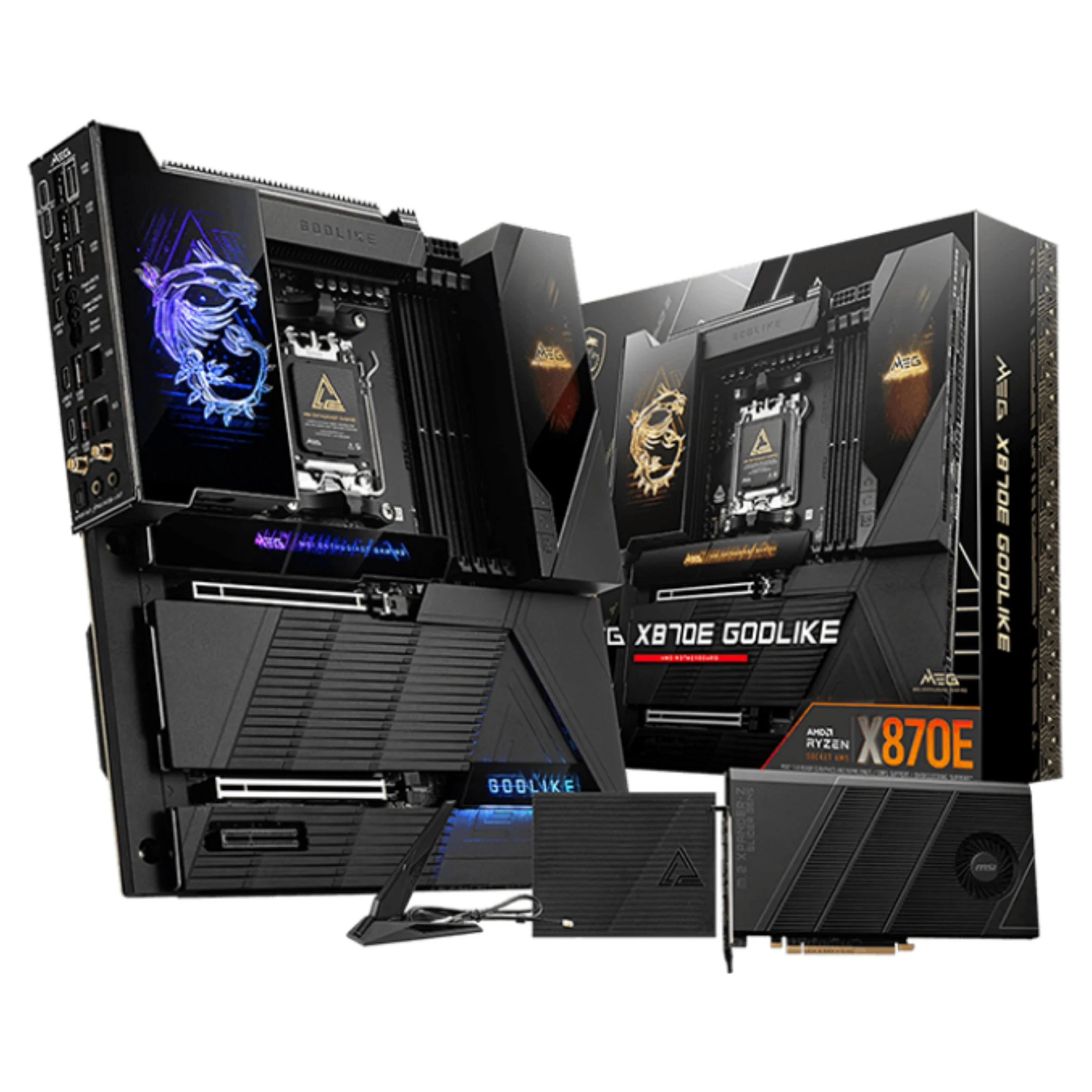 MSI MEG X870E GODLIKE Motherboard AMD X870E Sockel AM5 Erweitertes ATX PC-Zubehoer
