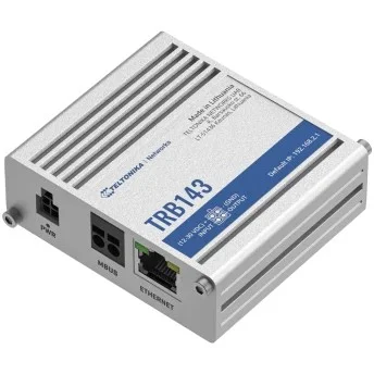 Teltonika TRB143 Industrial LTE Gateway   4G Router   Ethernet   WiFi   Robust Gehaeuse Netzwerk-Gateways