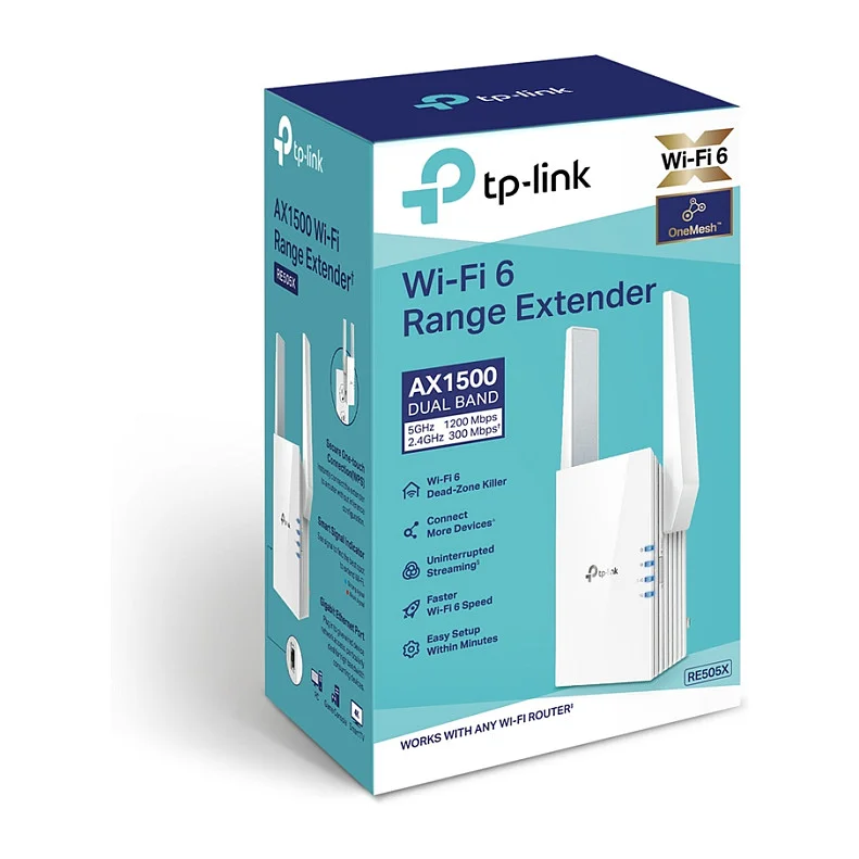 TP Link AX1500 WLAN Repeater Dualband 1200 Mbps AC1200 WLAN 2 4 5 GHz