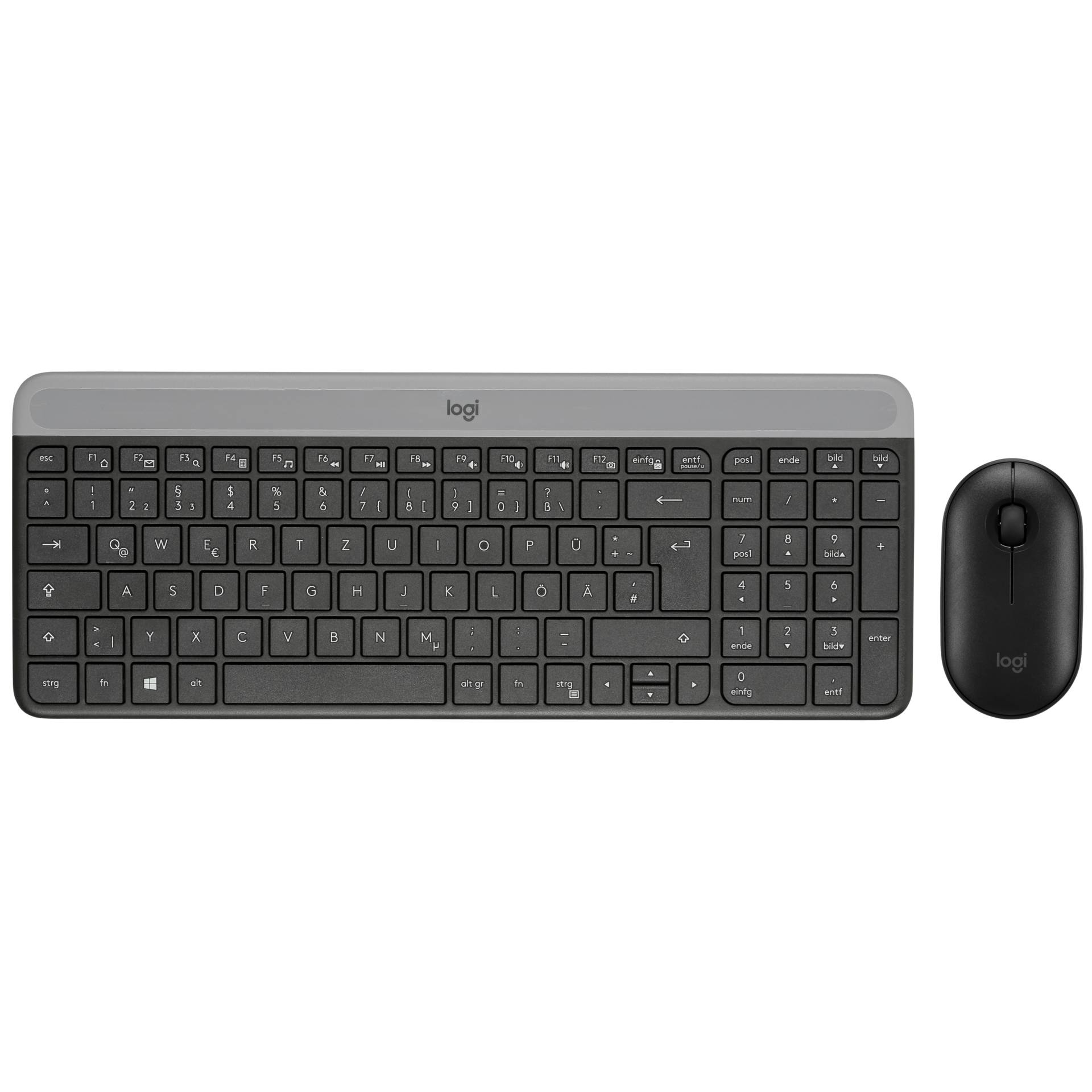 Logitech MK470 Slim Combo grafit Tastaturen & Maeuse