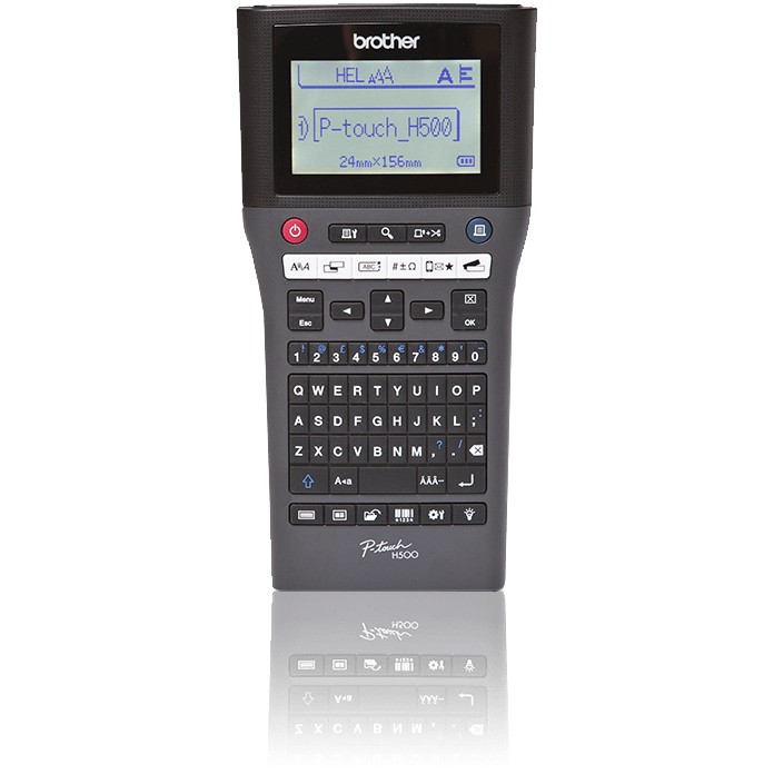 Brother PT H500 Etikettendrucker 180 x 180 DPI 30 mm sek Kabelgebunden TZe QWERTY Drucker & Scanner