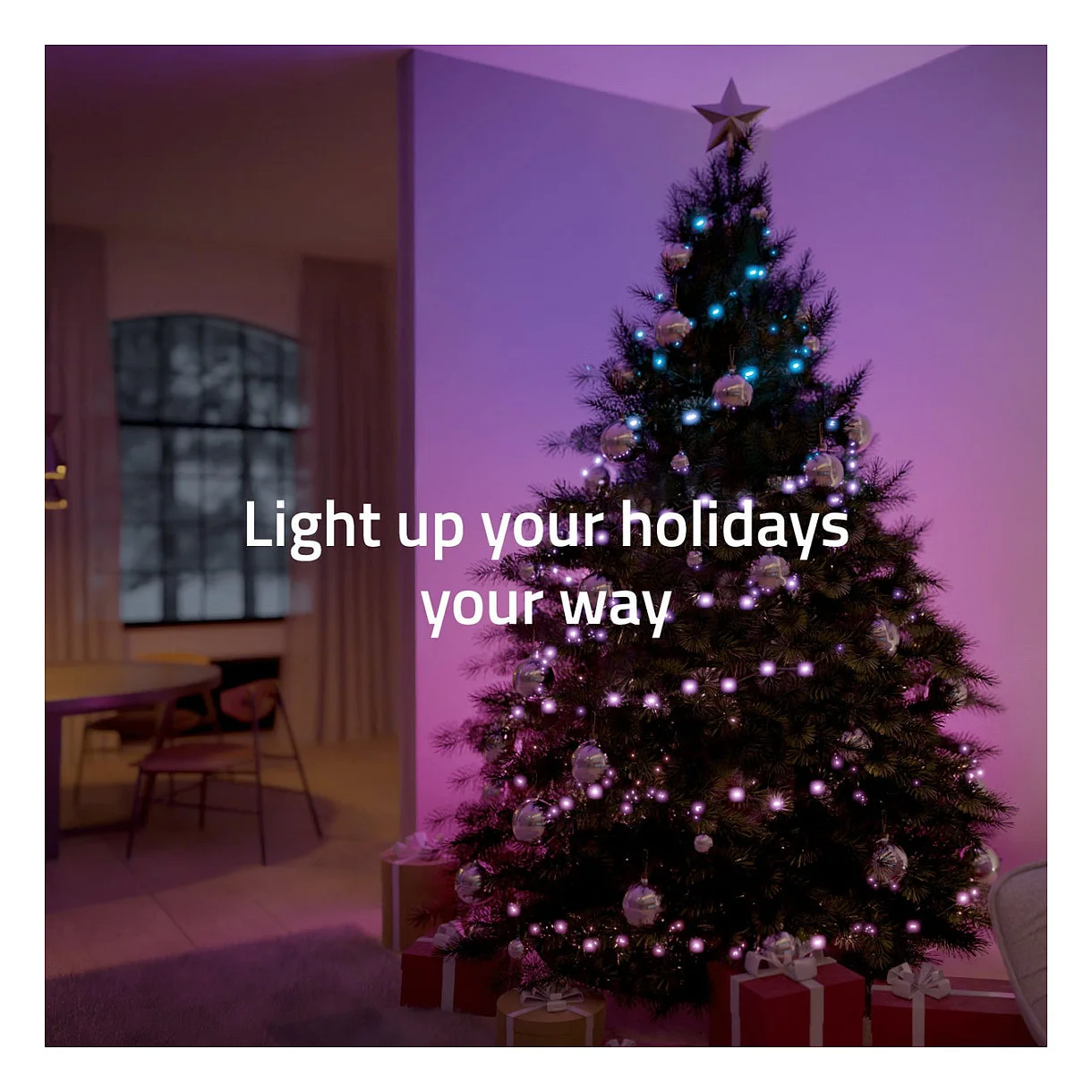 Hombli smartes Weihnachtslicht RGB Dekoleuchten