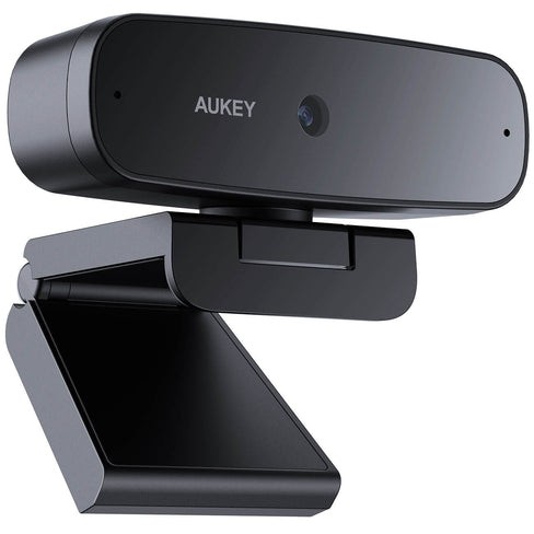 Aukey pc w3s stream series full hd webcam with 1 2 9Zoll cmos sensor black PC-Zubehoer