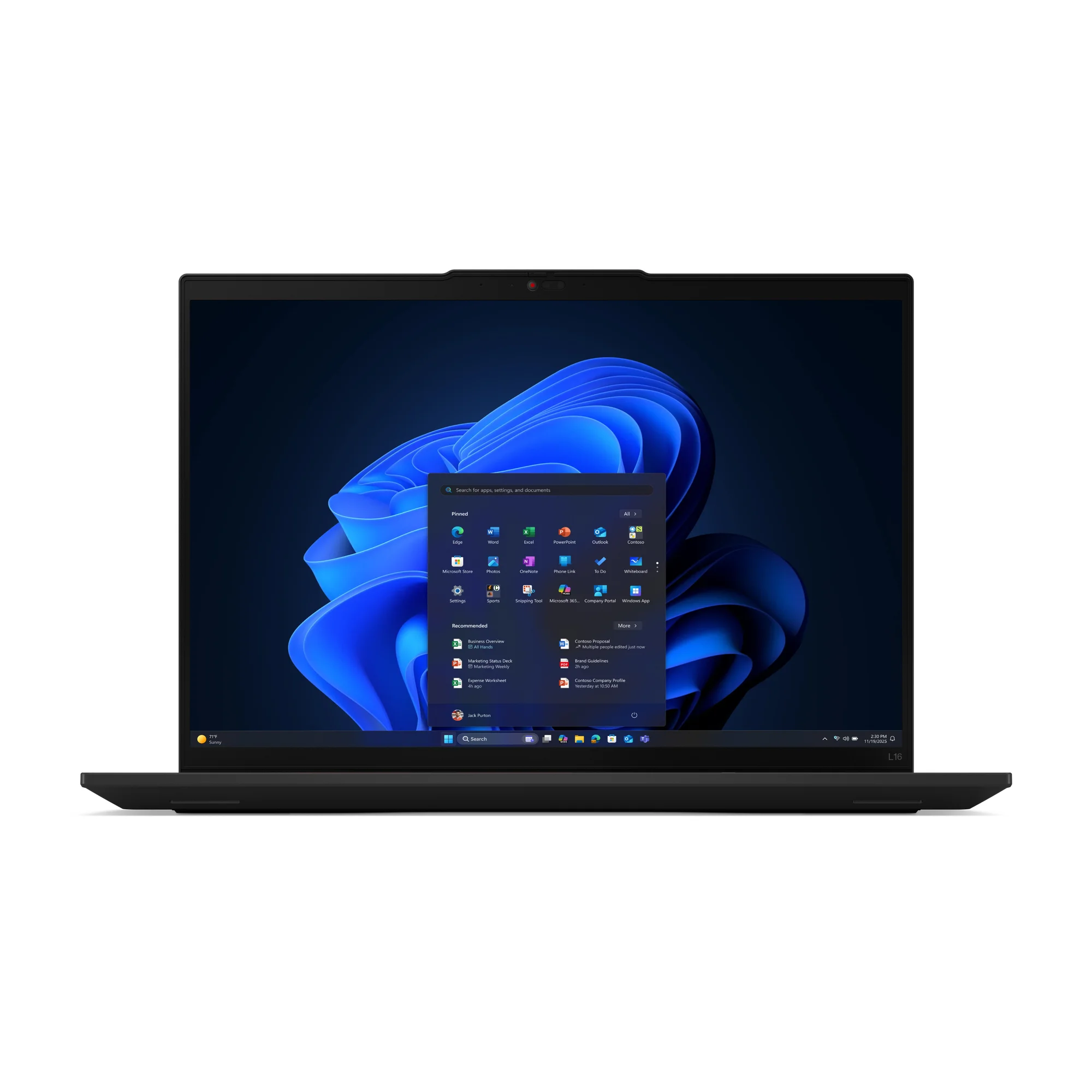 Lenovo ThinkPad L16 G2 16Zoll Ultra5 225U 32 1TB WUXGA W11P Notebooks & E-Book Reader