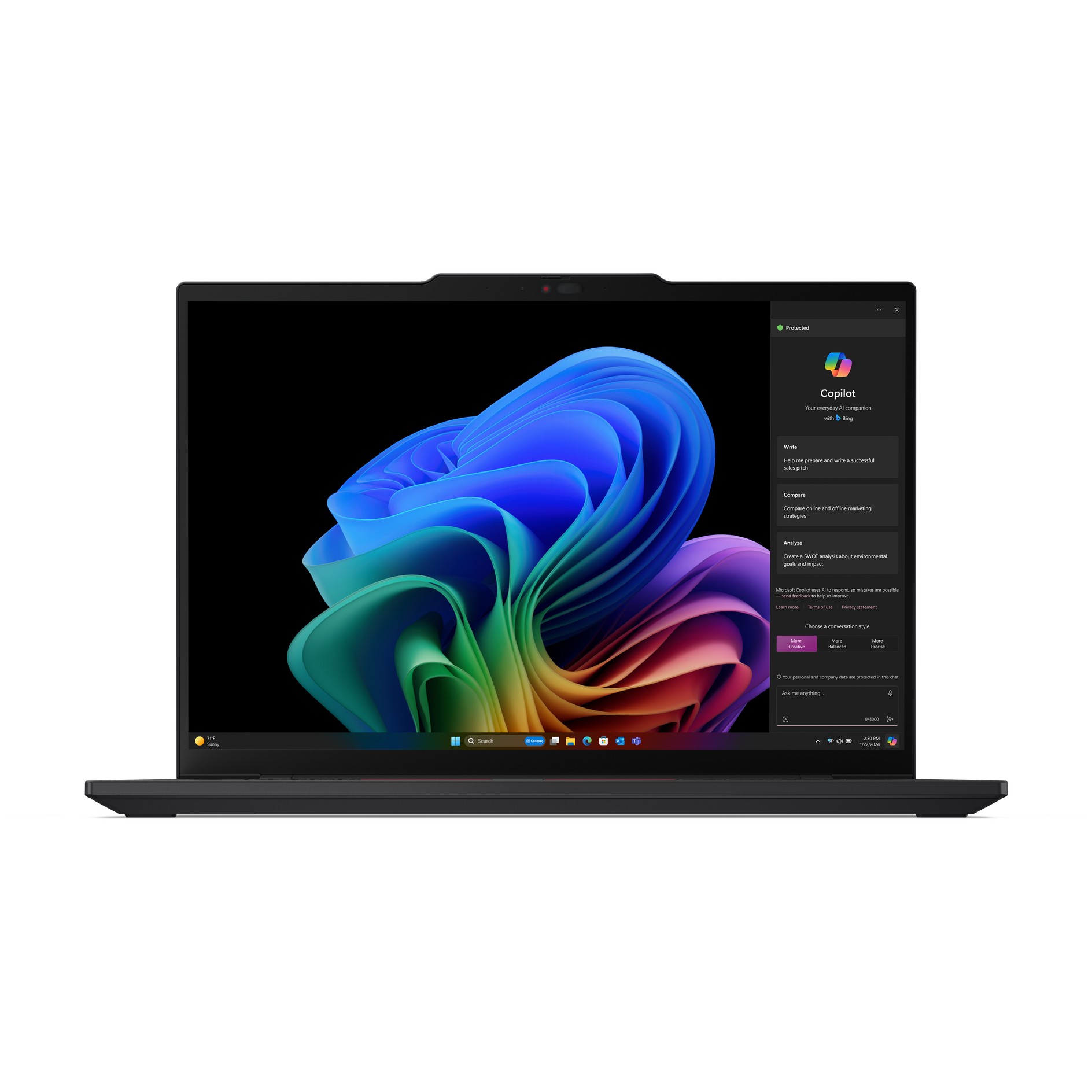 Lenovo ThinkPad T14s Gen 6  Snapdragon  Copilot  PC Qualcomm Snapdragon X1E 78 100 Laptop 35 6 cm  14   WUXGA 32 GB LPDDR5x SDRAM 1 TB SSD Wi Fi 7  802 11be  Windows 11 Pro Deutsch Schwarz Notebooks & E-Book Reader