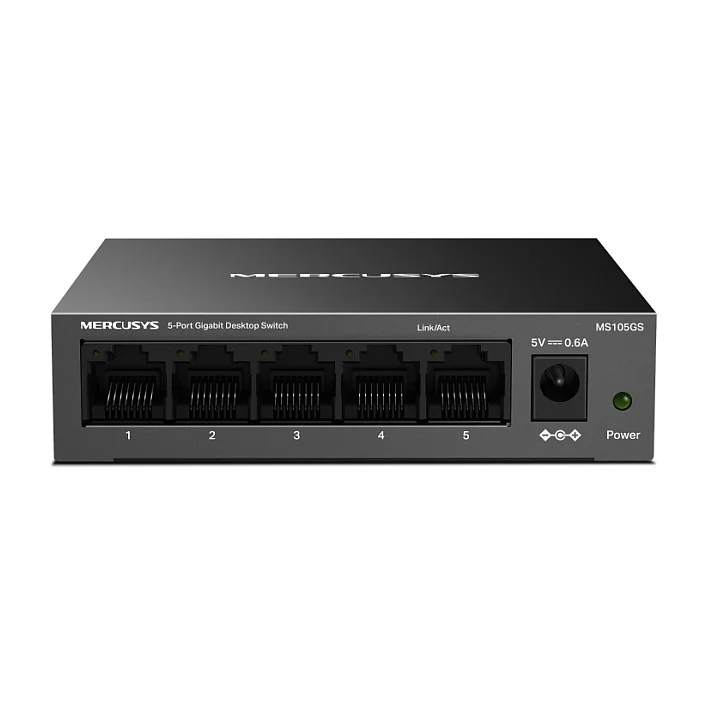 TP Link Mercusys MS105GS 5 Port Gigabit Desktop Switch Switches