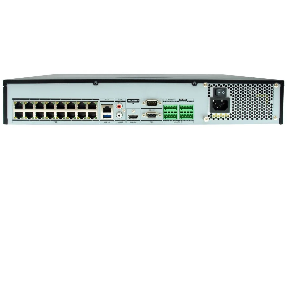 Level One NVR 0411 32 Kanal Netzwerk Videorek  PoE H 265 10TB Netzwerk-Videorekorder