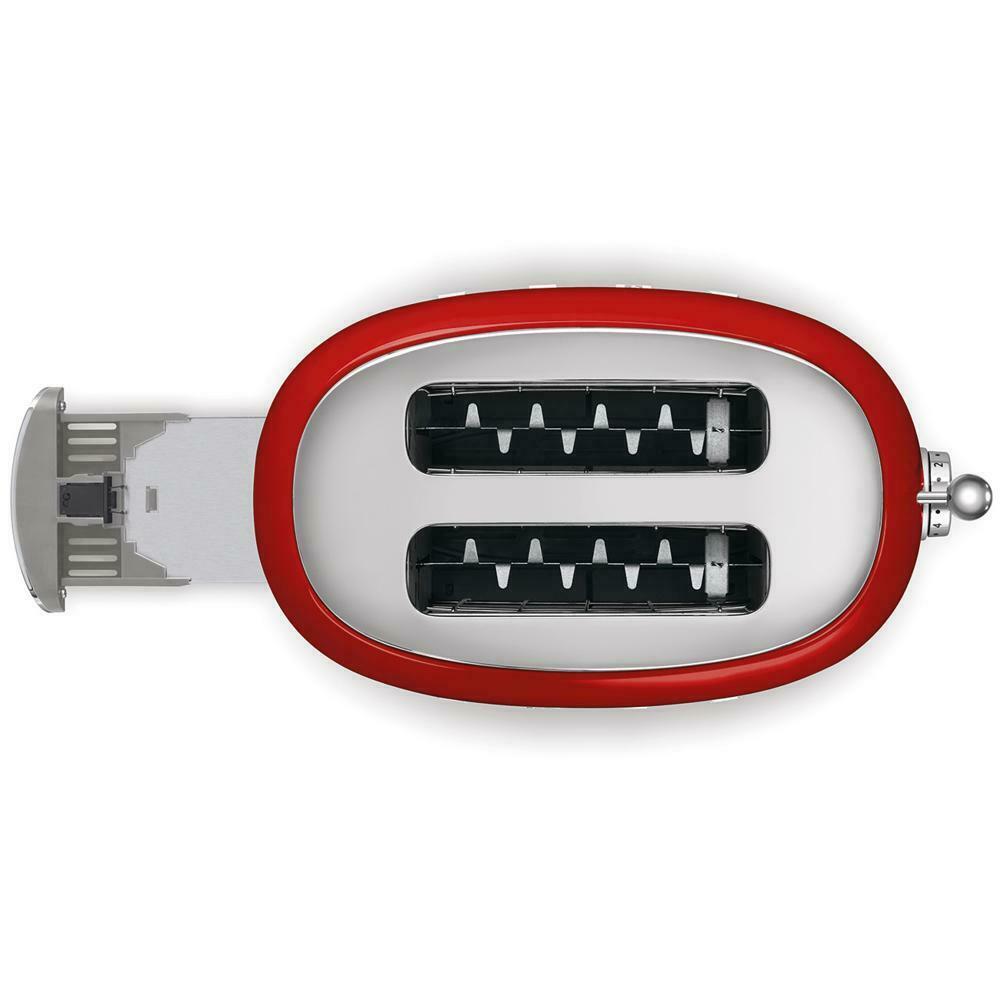 SMEG tsf01rdeu toaster 2 scheiben rot Kuechenkleingeraete