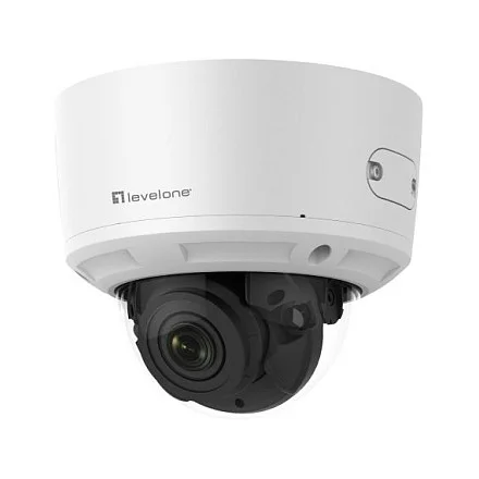 Level One IPCam FCS 3098 Z 4x Dome Out 8MP H 265 IR 13W P Netzwerk
