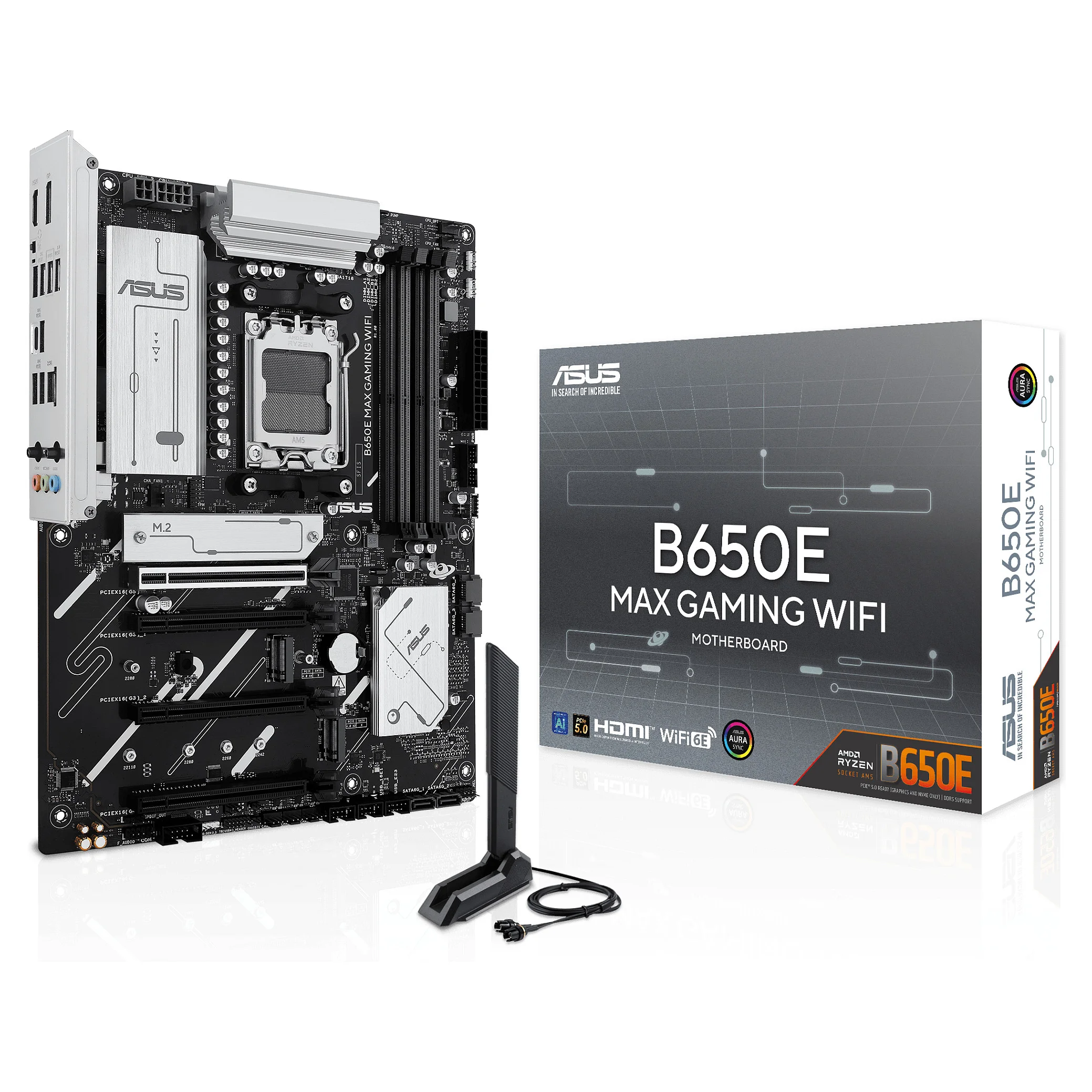 ASUS B650E MAX GAMING WIFI AMD B650 Sockel AM5 ATX PC-Komponenten